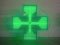 ηλεκτρονικός σταυρός όλο πράσινα